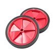 Бокові дитячі колеса (Ø 12-20) пластмасові CROSSER червоні фото westvelo.com