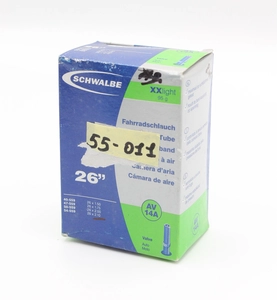 Камера 26. довгий ніпель AV 40mm Schwalbe (1.50-2.10) (40/54-559)