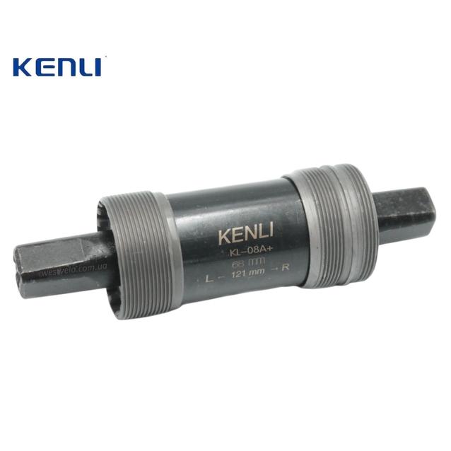 Картридж 121мм KENLI квадратний вал фото westvelo.com