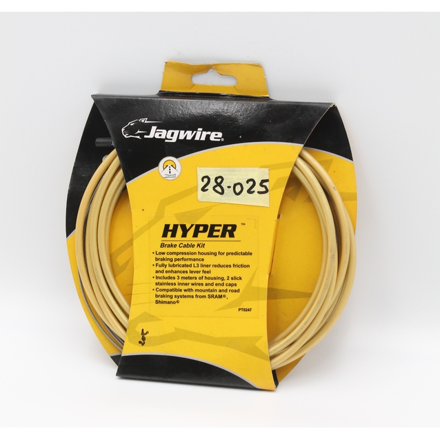 Комплект, гальмівний Ø5mm JAGWIRE Hyper UCK414 (золотий) (Тайвань) фото westvelo.com