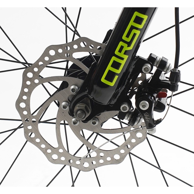 Велосипед 20 MG Corso «CAMARO» CM-76452 магній 11", (к-т SHIMANO) графітовий фото westvelo.com