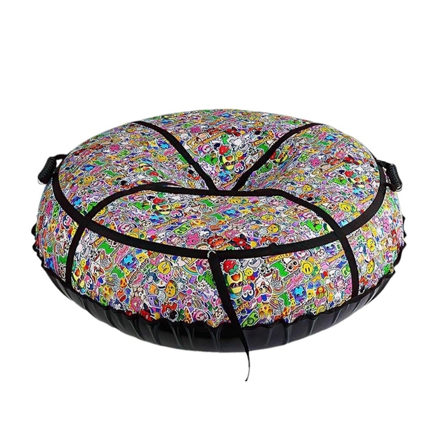 Тюбінг "Кольоровий" Ø 1м. принт №8 фото westvelo.com