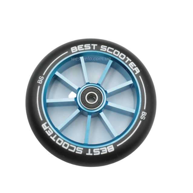 Колесо трюкового самоката "Best Scooter" (197) AL 120 синій фото westvelo.com
