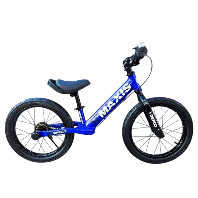 Велобіг 16 Corso надувні колеса, сталева рама «MAXIS» MX-27302 синій фото westvelo.com