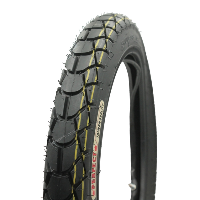 Покришка "18" 3.00-18 SC-TYRE (527) + камера, напів-шип TT фото westvelo.com
