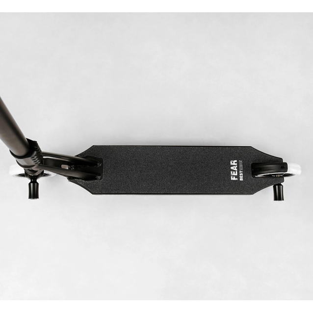 Самокат трюковий Best Scooter «FEAR» МТ-30377 чорний, SCS-система, пеги, AL диск та дека, колеса PU Ø115mm, ширина керма - 58 см фото westvelo.com