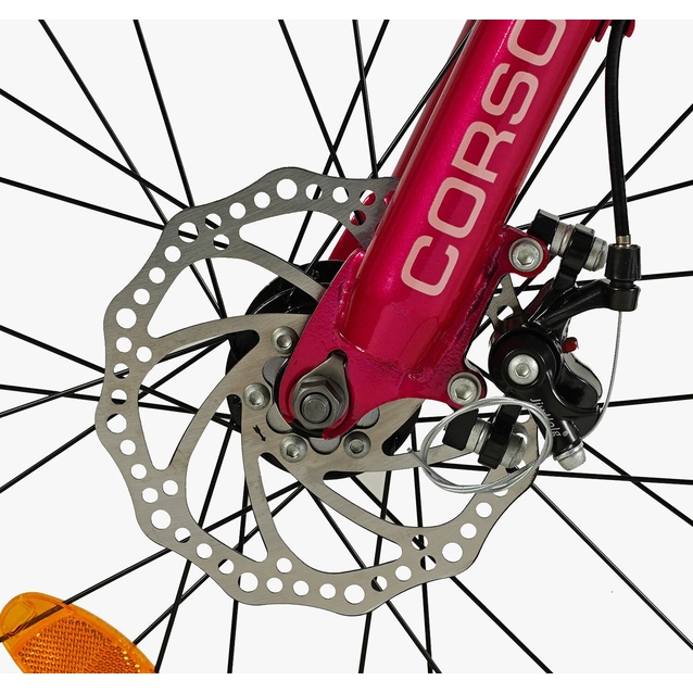 Велосипед 20 MG Corso «NEXT» NX-20203 магній 11.5", (к-т SHIMANO) рожевий фото westvelo.com