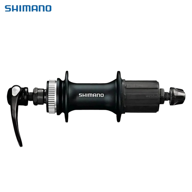 Втулка мтв задня SHIMANO FH-TX505-8 на касету, на диск шліци(CentrLock), з ексцентриком