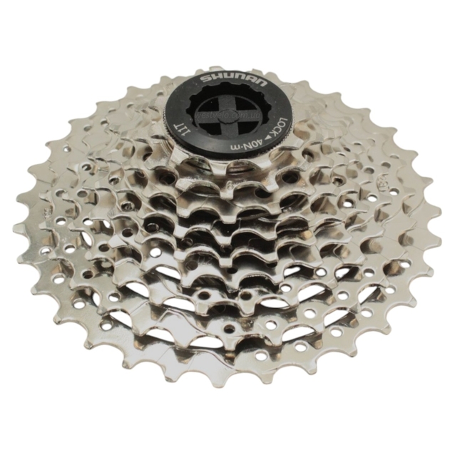 Касета 9 швидкостей SHUNAN нікель (11-32T) фото westvelo.com