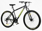 Велосипед 29 ST Corso «LEADER» LD-55620 сталь 19", (к-т SHIMANO) чорно-жовтий фото westvelo.com