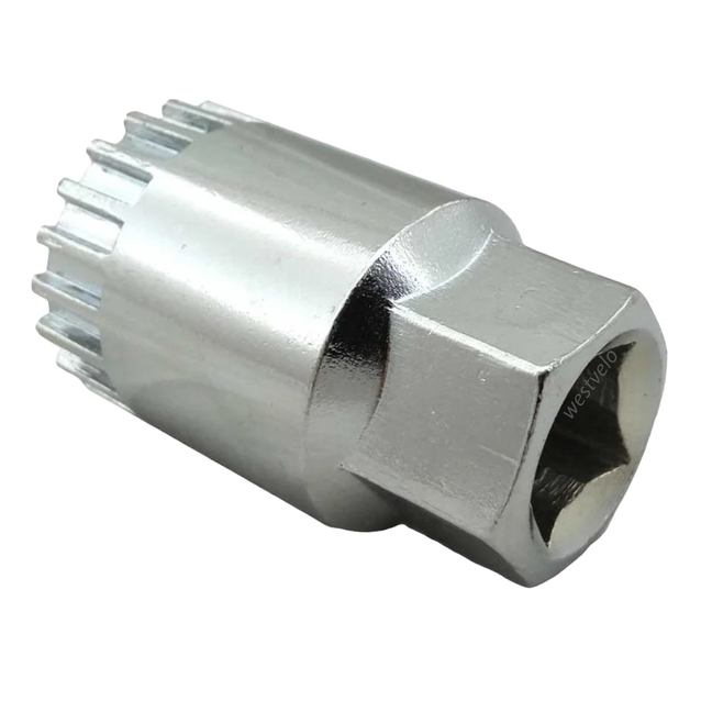 Ключ-знімач картриджа на квадратний вал нікель, якісний фото westvelo.com