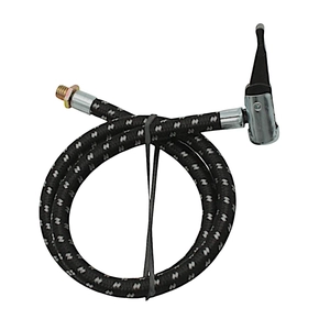 Шланг насоса авто гума-тканина, чорна (ST.наконеч) L- 60см