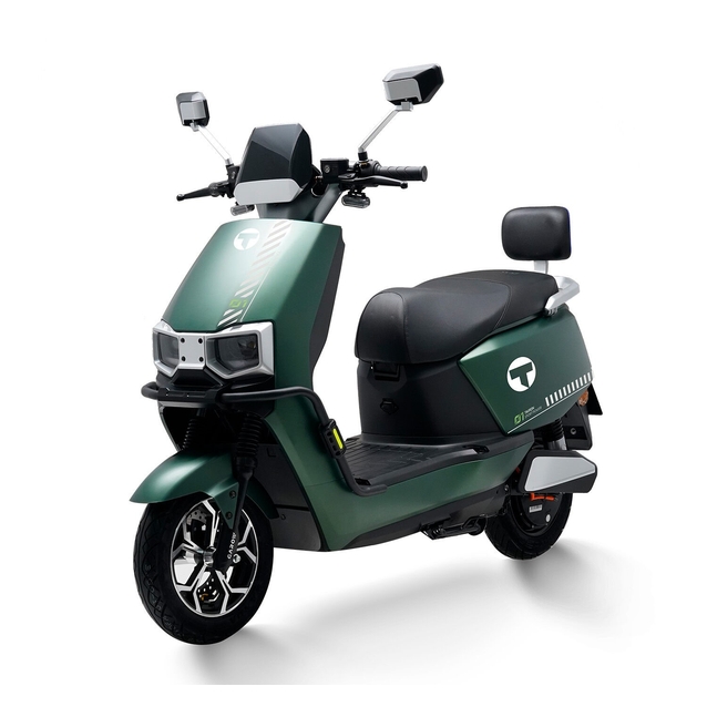 Електроскутер Tairon «TF» 719332, двигун 2000W, акумулятор 72V 38Ah графеновий, зелений, колеса 10" фото westvelo.com