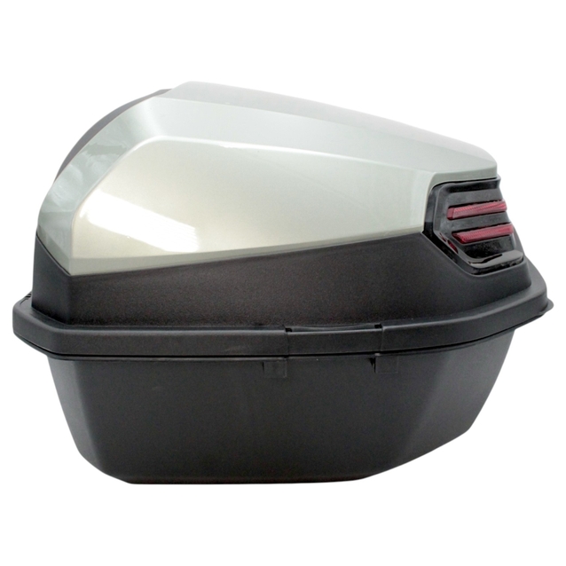 Кофр (багажник) для мотоцикла задній ROBIK 48 (390х390х290) 48L "JSBM" глянцевий, оливковий фото westvelo.com