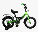 Дитячий велосипед 14 ST Corso «MAXIS» MX-26939 чорно-салатовий фото westvelo.com
