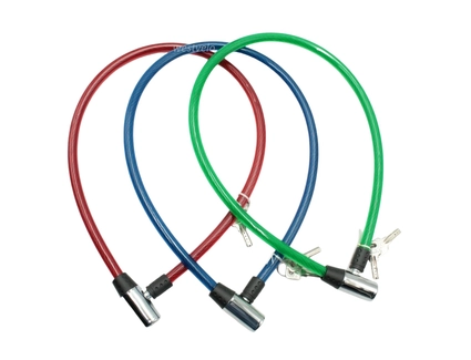 Замок метал на ключ Є на 0,8m (різні кольори)