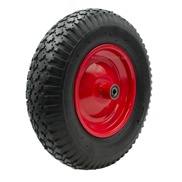 Колесо тачки "8" 4.00-8 Ø12 без вісі фото westvelo.com