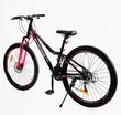 Велосипед 26 ST Corso «INTENSE» NT-26712 сталь 13", (к-т Saiguan) чорно-рожевий фото westvelo.com