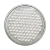 Катафот білий на металі круглий фото westvelo.com