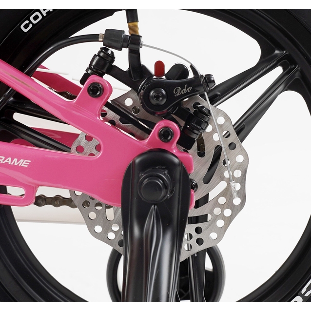 Дитячий велосипед 14 MG Corso «STREAM» SM-60180, магнієва рама, рожевий фото westvelo.com