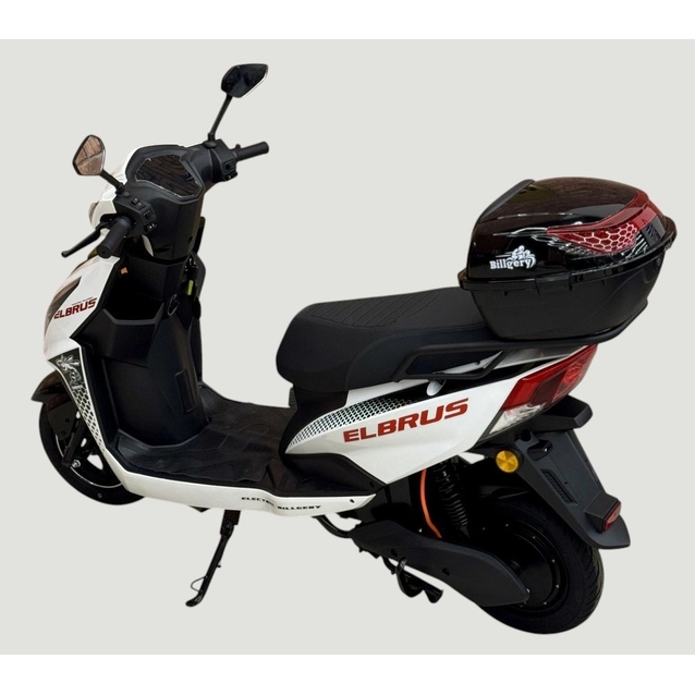 Електроскутер Corso «GTS-RR» LB-801063, двигун 2000W, акумулятор 72V 30Ah літій-залізо-фосфатний, білий, колеса 10" фото westvelo.com