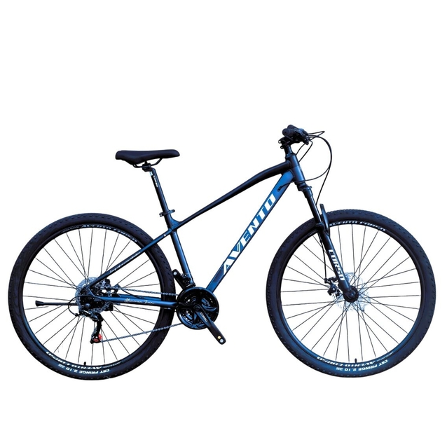 Велосипед 29 AL Corso «AVENTO» AT-84229 алюміній 17", (к-т SHIMANO) чорно-синій фото westvelo.com