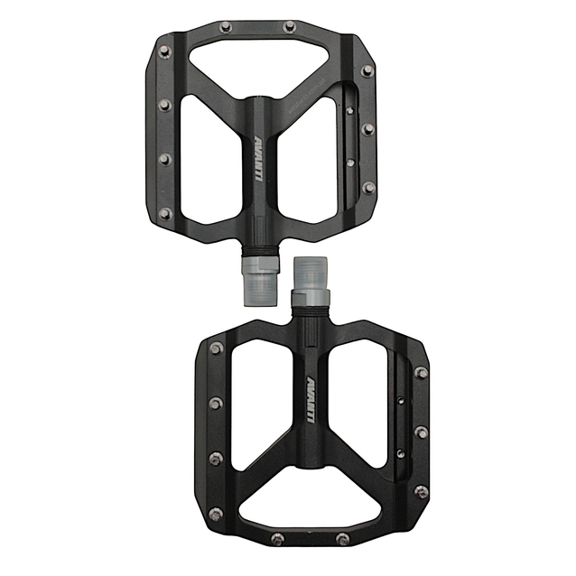 Педалі алюміній проми AVANTI (70/107), чорні з змінними шипами фото westvelo.com