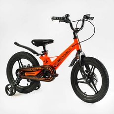 Дитячий велосипед 16 Corso «REVOLT» MG-16055, МАГНІЄВА рама, чорно-помаранчевий