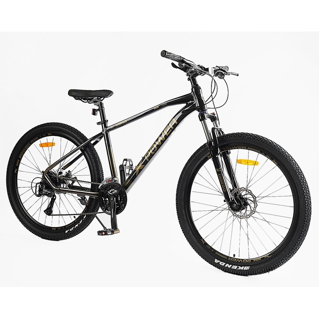 Велосипед 27.5 AL Corso «X-POWER» PW-20097 алюміній 17", (к-т SHIMANO) чорно-бронзовий фото westvelo.com