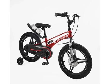Дитячий велосипед 18 MG Corso «STREAM» SM-82769, магнієва рама, червоний