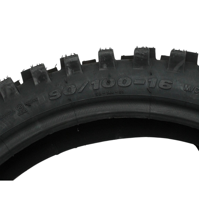 Покришка "16"  90/100-16 DELI TIRE Індонезія (SB-144) шип-кросс TT фото westvelo.com