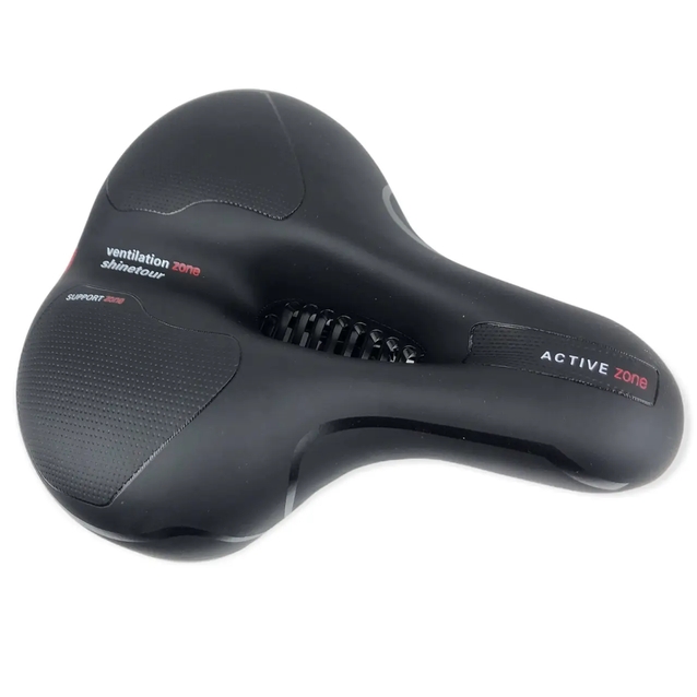 Сідло на пружинах SPORT ACTIVE м'яке з диркою фото westvelo.com