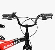 Дитячий велосипед 16 MG Corso «MONTI» MT-16494, магнієва рама, чорно-червоний фото westvelo.com
