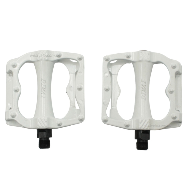 Педалі алюміній DIMAI 450, білі фото westvelo.com