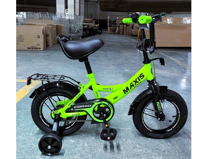 Дитячий велосипед 12 ST Corso «MAXIS» MX-12422 салатовий