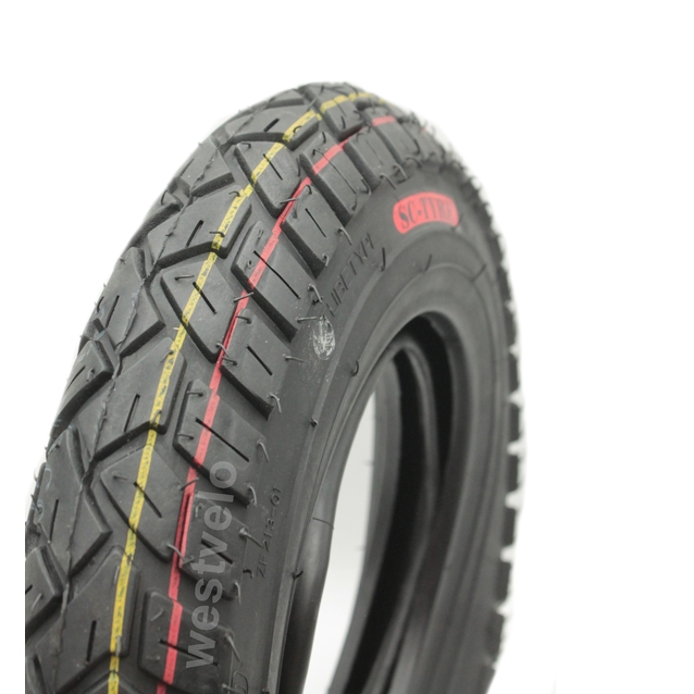 Покришка "10" 3.50-10 PERFECT (PF-124) + камера, напів-шип ТТ фото westvelo.com