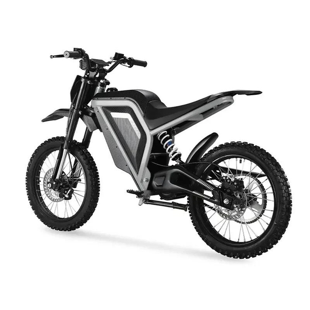 Електродіртбайк «EM-22» двигун 2500W, акумулятор 60V27Ah літієвий, графітовий, колеса 17" фото westvelo.com