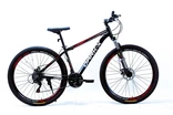 Велосипед 29 AL Corso «DARK-X» DX-29089 алюміній 17", (к-т SHIMANO) чорно-червоний фото westvelo.com