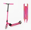 Самокат дитячий 2-х колісний, PU Best Scooter L-80864 рожевий, AL, Ø145mm, диски коліс, дека, вилка зі світлом фото westvelo.com