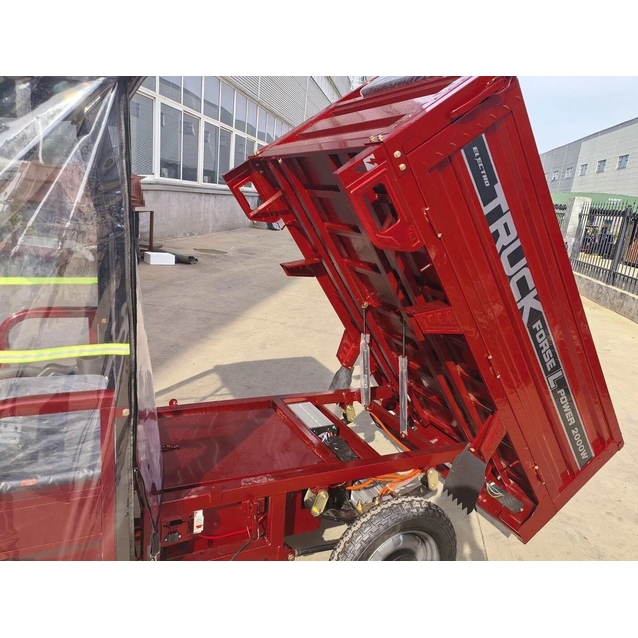 Вантажний електроавтомобіль CORSO «TRUCK FORCE» F-93610 двигун 2000W, акумулятор 72V 70Ah графеновий ,+6ящик.акум, +5 місць, колеса 12" фото westvelo.com