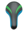 Сідло дитяче Golden Toys (230х190мм) чорно-синє-зелене фото westvelo.com