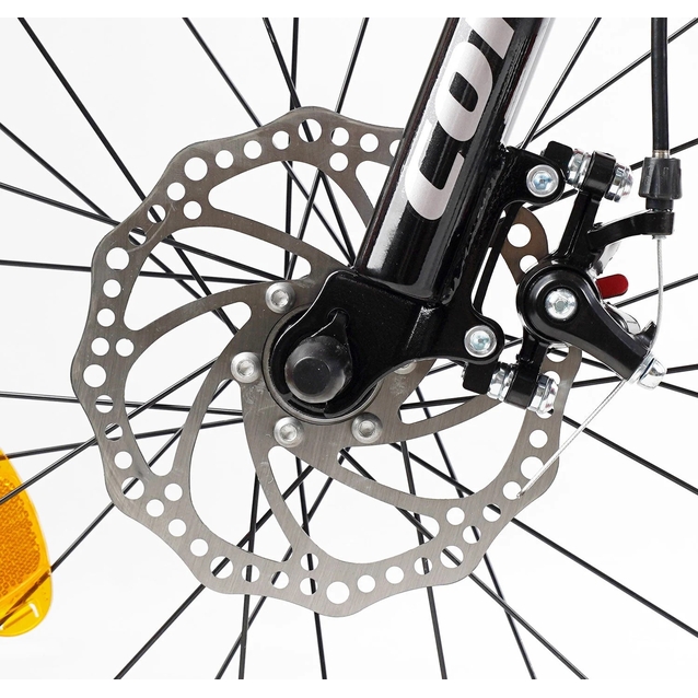 Дитячий велосипед 20 ST Corso «FALCON» FL-20365 дискові гальма, чорно-червоний фото westvelo.com