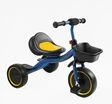 Дитячий велосипед 3-х колісний EVA (піна) Best Trike колеса 10-8, BS-45602 синій, сталева рама, УКР.ОЗВУЧУВАННЯ, світло, кошик фото westvelo.com