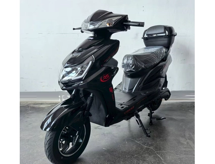 Електроскутер Corso «ATMOS» TS-513620 , двигун 2000W, акумулятор  72V 35Ah графеновий, чорний, колеса 10" + 1 ящик. акум