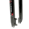 Вилка 28 аморт. різьб. Ø25.4mm V-brake + disk, L-210mm р.з L-100mm AVANTI чорна фото westvelo.com
