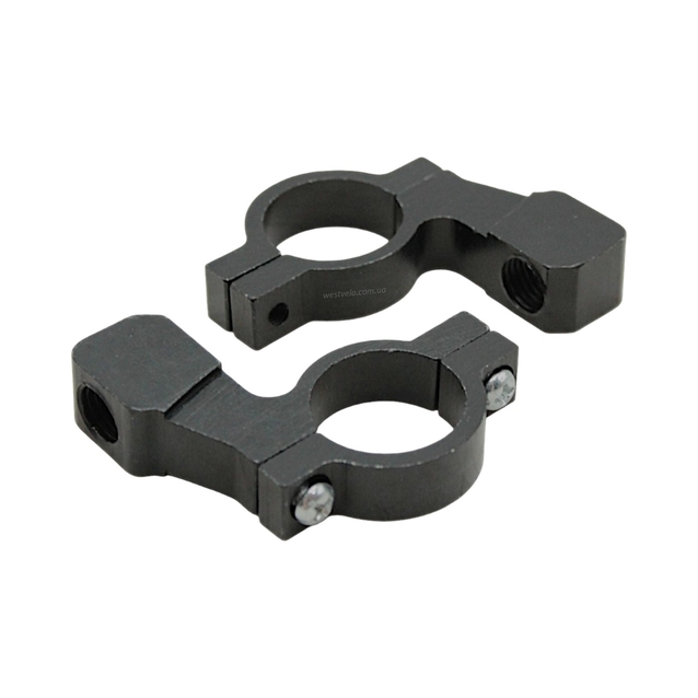 Кріплення для мото дзеркал на кермо M10. AL. (з виносом) (TF-1784) TENGTE фото westvelo.com