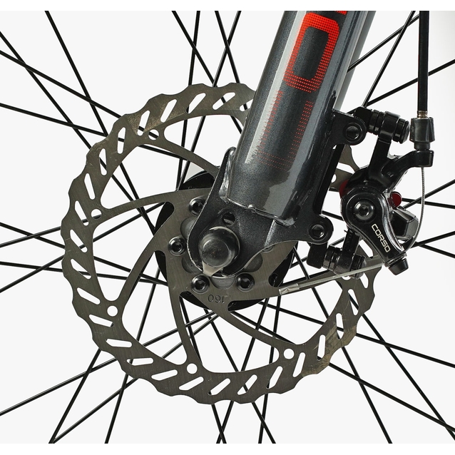 Велосипед 26 ST Corso «SKYWALKER» SW-26333 сталь 15", (к-т SunRun) сіро-помаранчевий фото westvelo.com