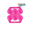 Сніжколіп 7810-7, 3 формочки, Ø 6см рожевий фото westvelo.com