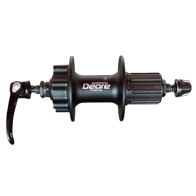 Втулка мтв задня SHIMANO DEORE FH-M525A на касету 8/9/10 на диск. гальма 6 болтів, з ексцентриком