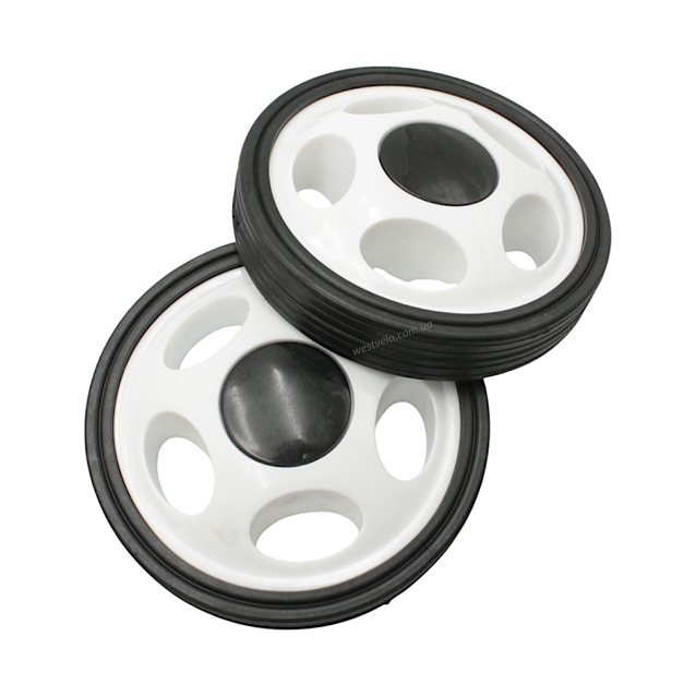 Бокові дитячі колеса (Ø 12-20) пластмасові LUMARI HR20 білі фото westvelo.com